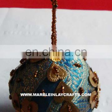 Handmade Balls, Embroidery Tree Hangings