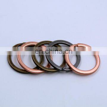 China supply beautiful zinc alloy copper custom metal keyring