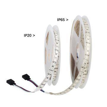 DC12V LED Strip 5050 RGB 120LEDs/m 5M IP20 IP65 Waterproof Super bright 5050 LED Flexible Strip Light RGB