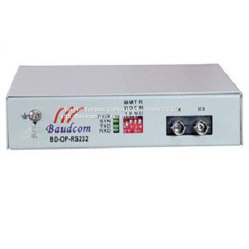 RS232 over fiber optical modem