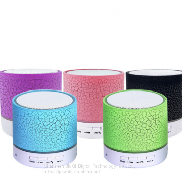 The new A9 crackle multicolored wireless portable bluetooth speaker card with a low voice gun mobile phone outdoor gift