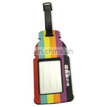 Cheap bulk pvc leather luggage tag