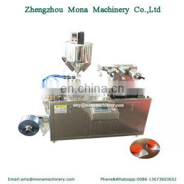 AL PVC Mashed Perfume Potato Ketchup Blister Packing Machine photo-4