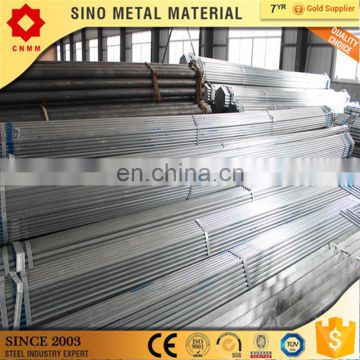 erw galvanized steel pipe/galvanized fence posts/galvanized round steel pipe