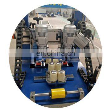 Automatic KCJ-01-G aluminum profile knurling machine with insertion