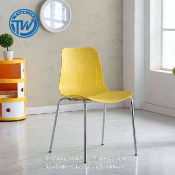 DC-6060D-1 Topwell Modern Design Plastic Chair Colorful Chair Dining Chair