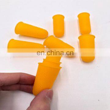 Food Grade Silicone Finger Sleeve for Protecting Finger With Anti-scalding and Heat Insulation Function and Particles photo-3