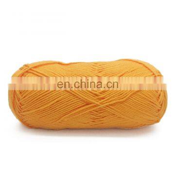 Wholesale 100% Organic Cotton Yarn Crochet Yarn Cotton in Summer for Hand Knitting photo-4