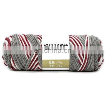 New Fashion Soft Feeling Crochet Yarn Acrylic Polyester Cotton Blended Knitting Yarn photo-6