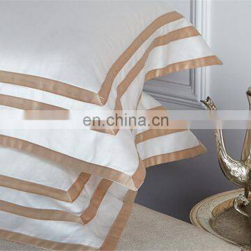 Home Hotel Bed Sheet Bedding Royal Comforter Set Cotton Queen Size Golden Bed Sheet Bedding Sets photo-7