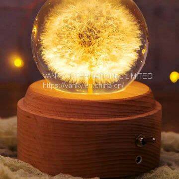 Dandelion music box