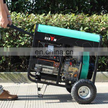 BISON Diesel Engine 10Hp Generator Silent 5 Kw 5Kv Kipor Generator 5Kva Portable photo-2