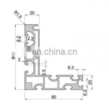 SHENGXIN T Slot 8090 Industrial Aluminium Extrusion Profiles photo-2