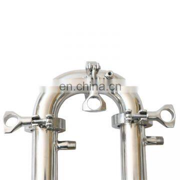 SS304 1.5" OD50.5mm Tri-Clamp Thermowell Elbow for Moonshine Reflux Distilling Distiller Column photo-2