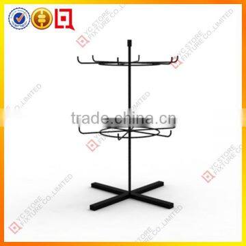 Black Mobile Phone Accessories Metal Display Rack