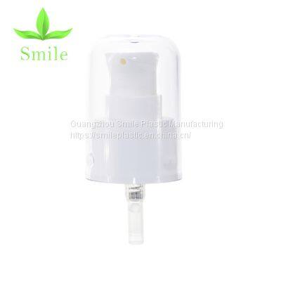 Завод в Гуанчжоу. Высококачественный насос для увлажняющего лосьона диаметром 24 мм, распылитель для тоника с крышкой AS photo-3