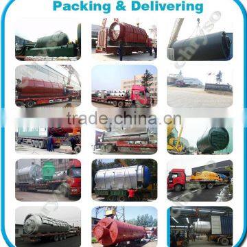 Fully Automatic Waste Tyre Pyrolysis Plant to Fuel_Waste Plastic Tyre Oil Plant