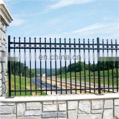 Zinc Coating High Security Steel Palisade Fence Galvanized Steel Fence
