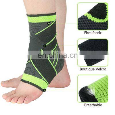 Sports Foot Sleeve Support Sock Ankle Foot Orthosis Nylon Ankle Elastic Warmth Breathable Fixed Ankle photo-4