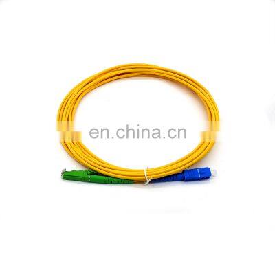 E2000 Simplex Single Mode G652D Fiber Optic Patch Cord Fiber Jumper Sc/upc-e2000/apc Patch Cord