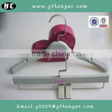 HA6993 new style rubber coated clothes hanger matching style suits hanger