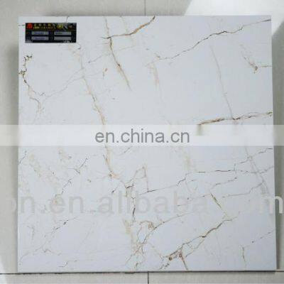 classical design kitchen marble granite tiles full glazed polished wall and floor carrara black and white tile flooring