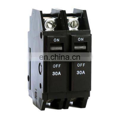 Home THQC 6A-40A AC120/240 2P Miniature Circuit Breaker Over-voltage Protection Circuit Breaker