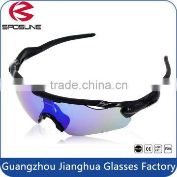 2015 hot style sport sunglasses high profile runners cycling sunglasses with boxed