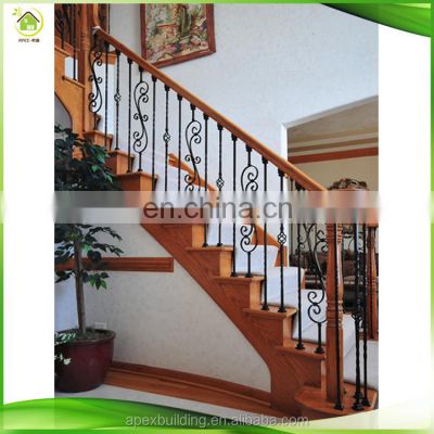 modern decorative wrought iron interior indoor stair railings designs