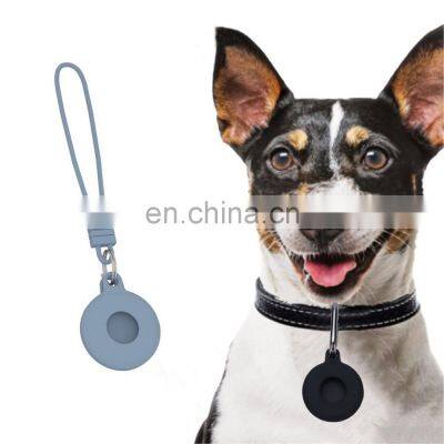 Anti-Scratch Lightweight Key Ring Silicone Protect Loop Airtag Dog Case