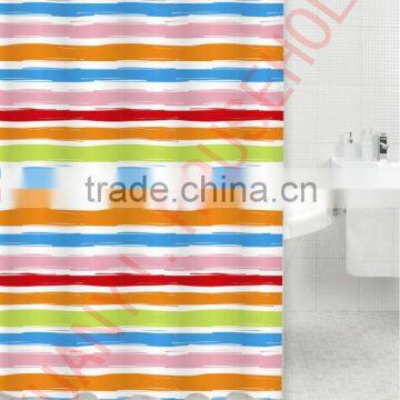 string shower curtain