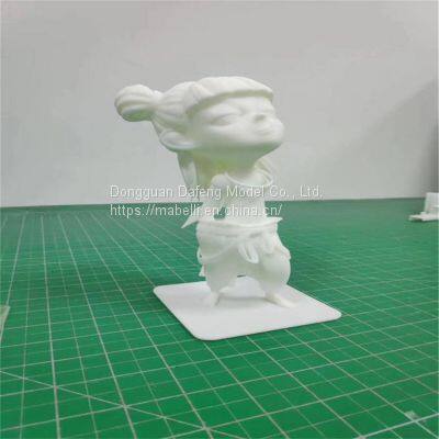 Modeling of 3D Printing Service CNC Processing Hand Reading Model Rapid Prototyping of Nylon Resin Industrial Samples photo-2