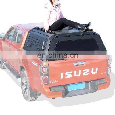 Navara Np300 Accessories Steel 4X4 Pickup Trunk Canopy Topper Bed Cover Camper for Nissan D22