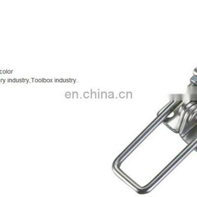 DK603-4 Zinc Coated Steel / SS Toggle (Hasp) With Plastic Cover Handle photo-2