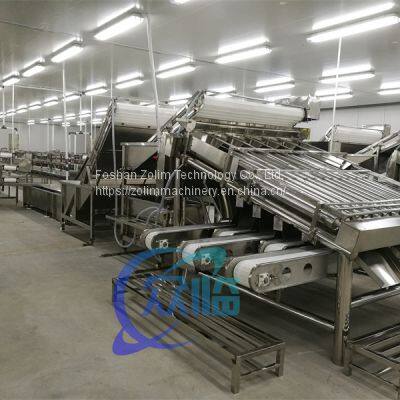 Машинка для сортировки креветок с 12 роликами  Линия по обработке креветок  Китайское оборудование для обработки морепродуктов photo-3