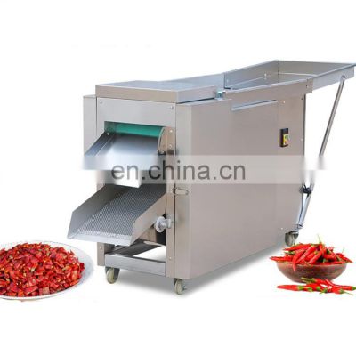 Hot Sales Dry Chili Seeds Skin Separating Machine / Dried Chili Slicer / Pepper Ring Cutter