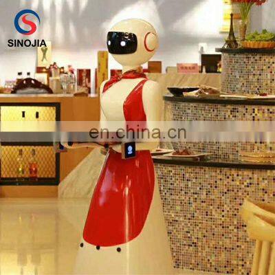 Full Automatic Robot Restaurant Service Intelligent Food Delivery Robot Machine / Robot Food Serving photo-4