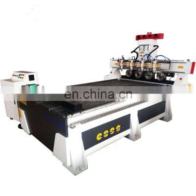 SENKE  Manufacturer Outlet  4*8 FT  4 Axis CNC Router for  Wood Cylinder Milling Engraving with Rotary Device