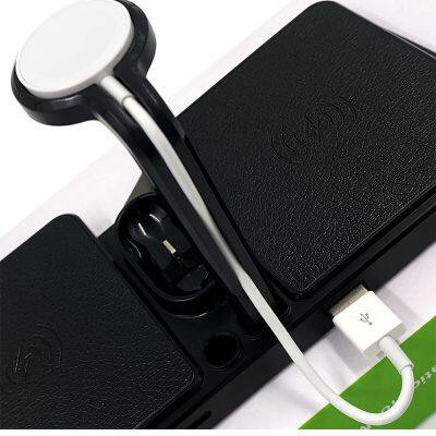 4 in 1 For IPhone Apple Watch Airpods Pen Tablet Stand Fast Wireless Charging Dock Station Wireless Charger photo-4