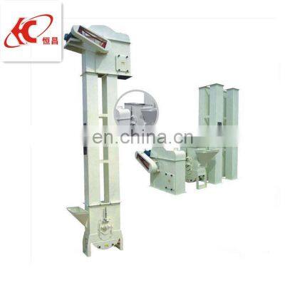 Good Price Rice / Grain/ Gravel Mobile Hopper Bucket Elevator For Sale