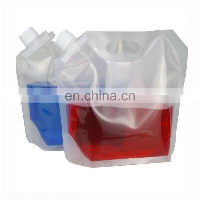 Customized Laminated Maiterial Spout Pouch For fruit juice