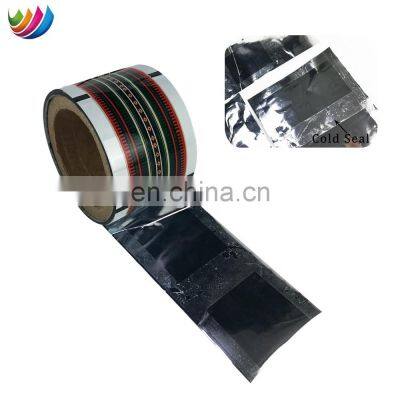 Custom filme de chocolate cold sealing packaging plastic candy bar chocolate powder twist roll film