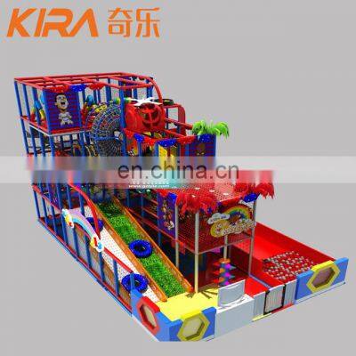 Kids Devil Slides Bouncing Maze Indoor Playground Jumping Castle for sale