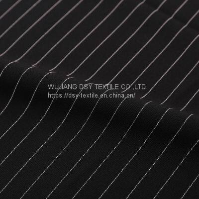 Bright Straight Strip Four Sides Elastic Pants Fabric, Fashion Fabric photo-2