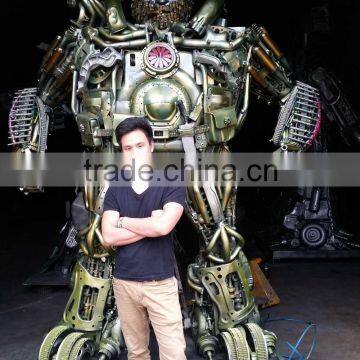 2.5 Meters High Hound Modern Outdoor Metal Sculptures photo-3