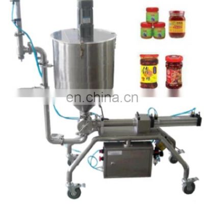 automatic  Granular Slurry Chilli Mushroom Butter Paste Filling Machine