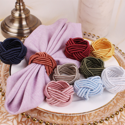 New Style Multi Colored Napkin Ring Holder For Wedding And Home Table Decoration photo-2