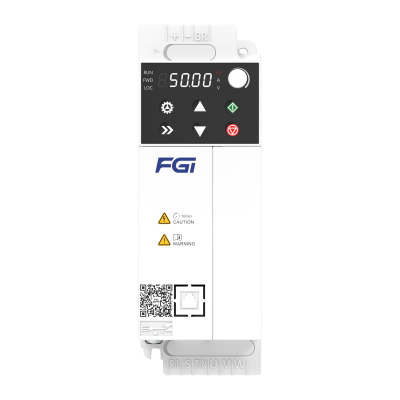 FD200 Vfd 1HP 0.75kw Three Phase 220V+-15% 50Hz/60Hz Allowable Range 47-63Hz Frequency Inverter -FGI photo-5