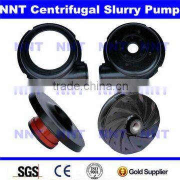 Replaceable Natural Rubber Volute liners for sewage pump