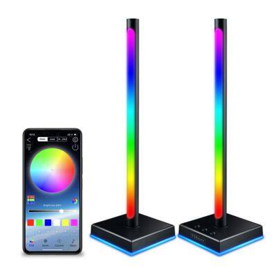 LED Smart Light Bars RGB Smart Backlights Headphone Stand Music Rhythm Led Table Lamp With Headset Stand For Gaming